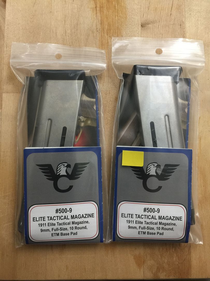 [FS] Nighthawk Custom 1911 Golf Ball Grips with NH Logo Black 55